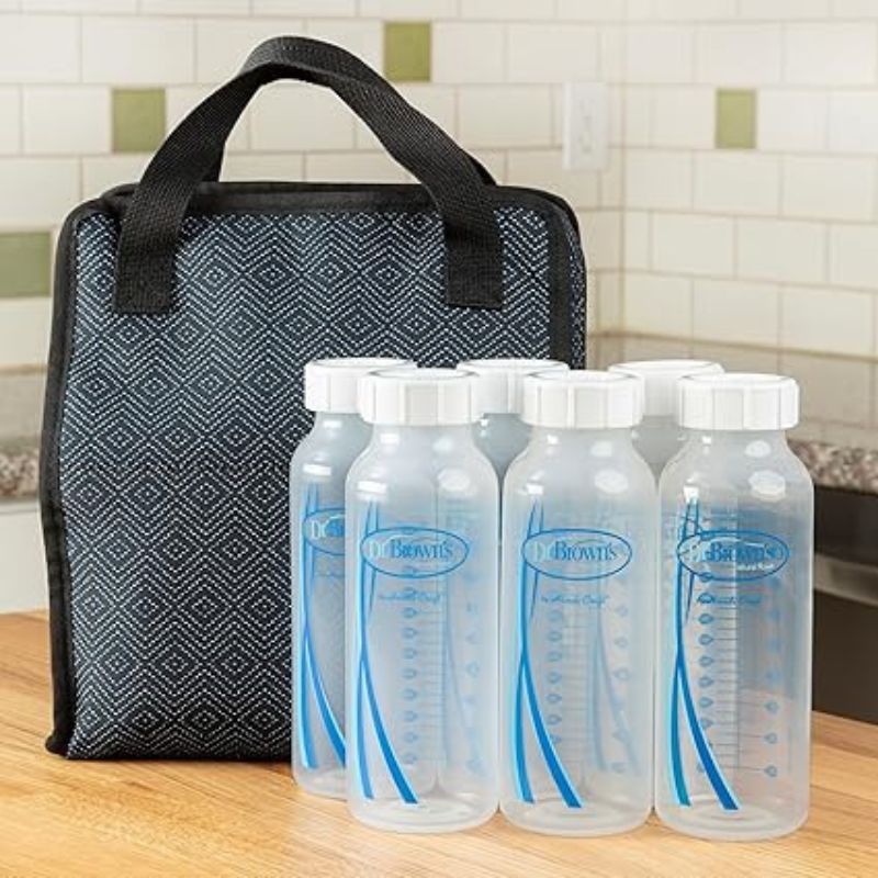 Natural Flow Standard Storage Travel Caps Replacement - 3 Pack