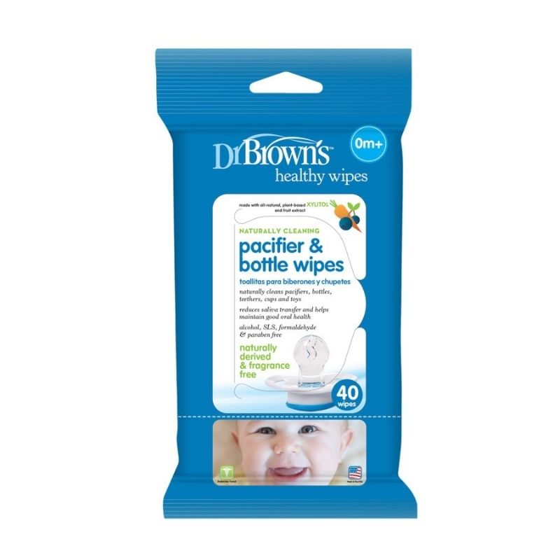Pacifier & Bottle Wipes - 40pk