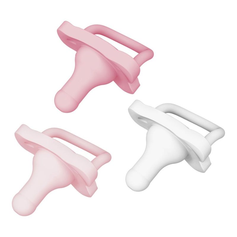 HappyPaci One Piece Pacifier  Pink