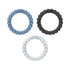 Beaded Teether Rings Blue