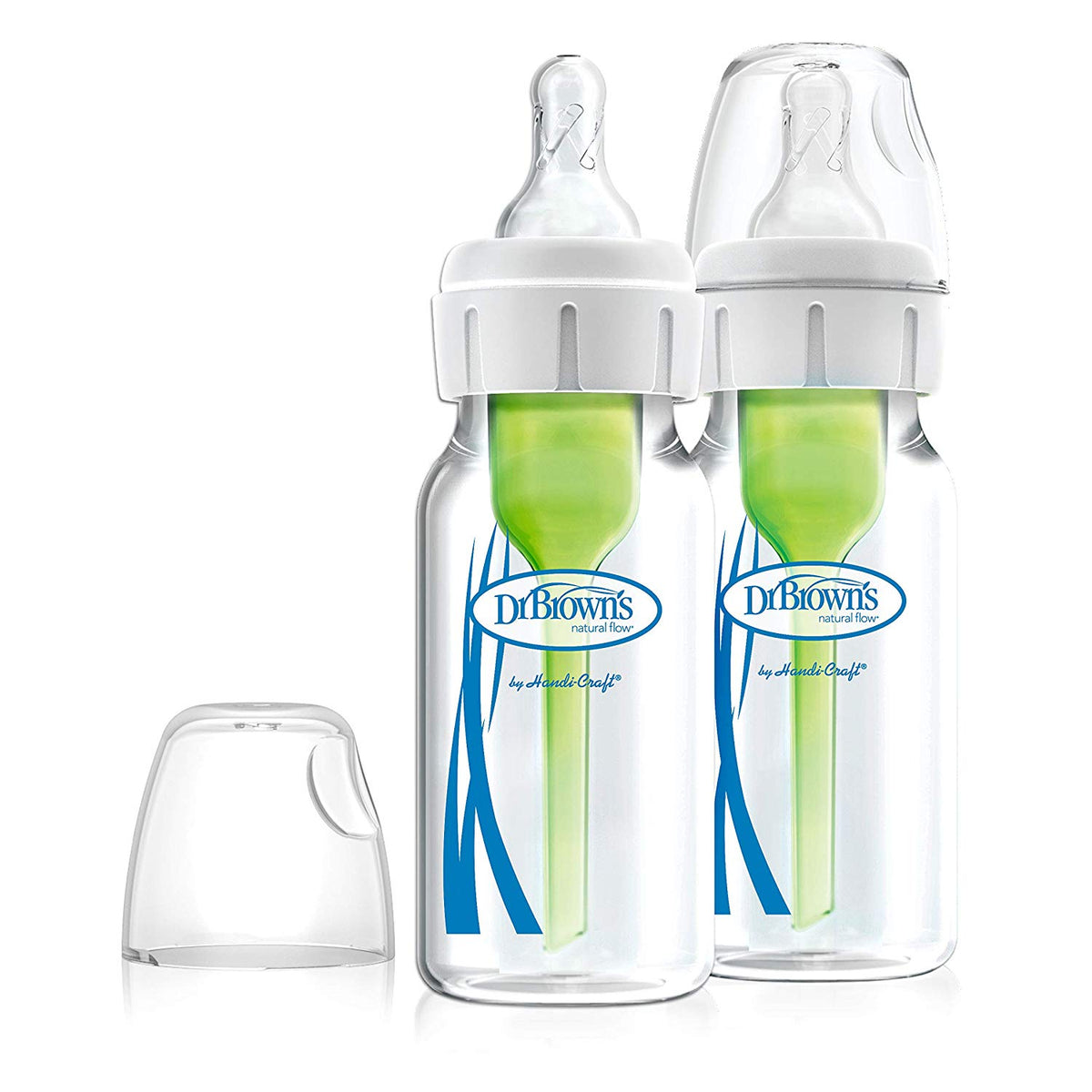 4oz Options+ Glass Narrow Bottles 2 Pack