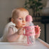 Milestones Narrow Sippy Straw Bottle with Silicone Handles