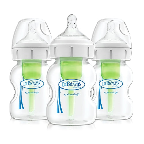 Options+ 5oz Wide-Neck Bottle - 3pk