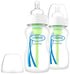 Options 9oz Glass Wide-Neck Bottle - 2 Pack