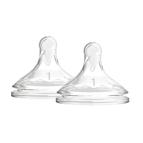Options+ Wide Neck Nipples - 2 Pack