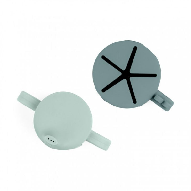 Spout and Snack Cup Set Blue