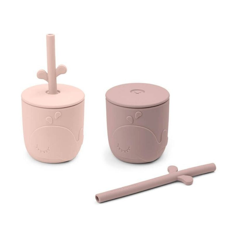 Peekaboo Straw Cup 2-pack Wally Powder