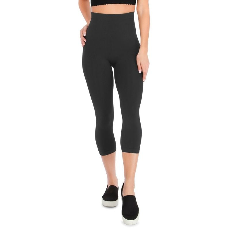 Mother Tucker Capri Leggings Steel