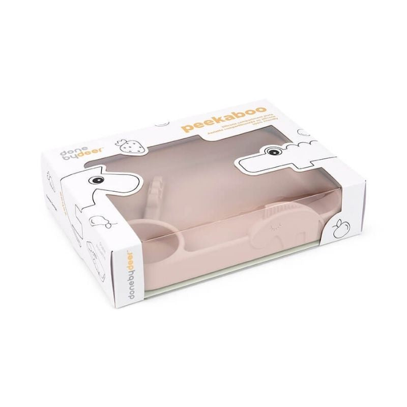 Peekaboo Compartment Plate Powder