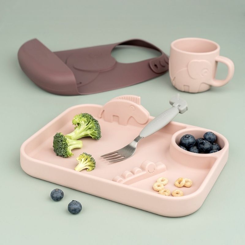 Peekaboo Compartment Plate