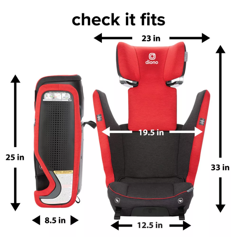Monterey 6XT SafePlus High-Back Booster