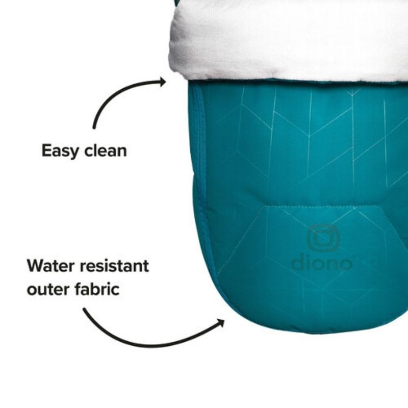 Newborn Pod For Stroller Blue Turquoise
