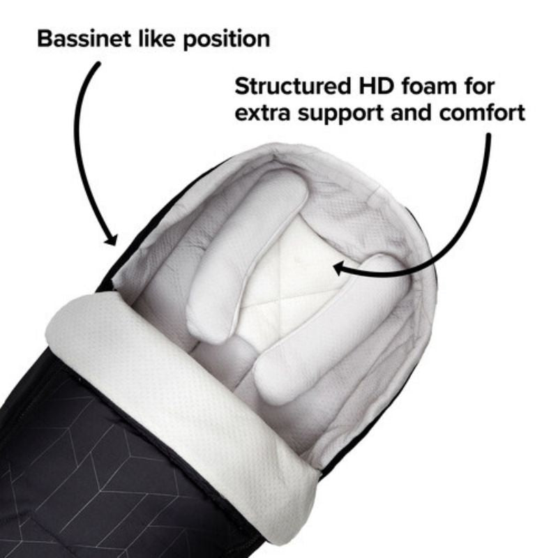 Newborn Pod For Stroller Black Midnight