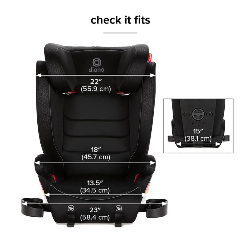 Monterey 2XT Latch 2-in-1 High Back Booster Car Seat