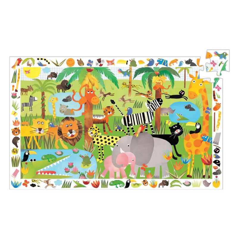 Observation Puzzle Jungle