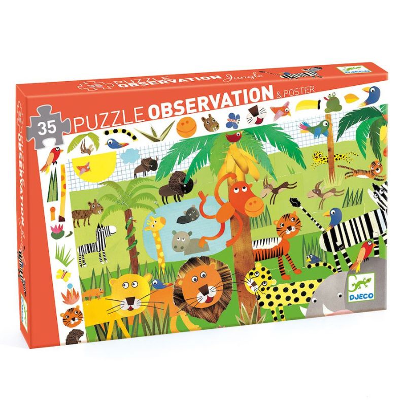 Observation Puzzle Jungle