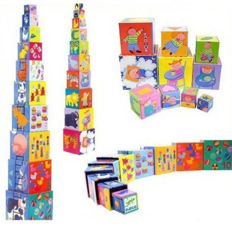 10 Stacking Cubes Funny