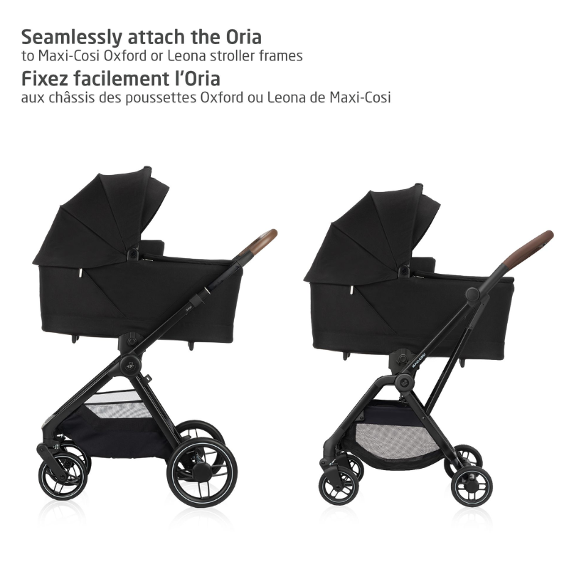 Oria2 Carry Cot-Twillic Black