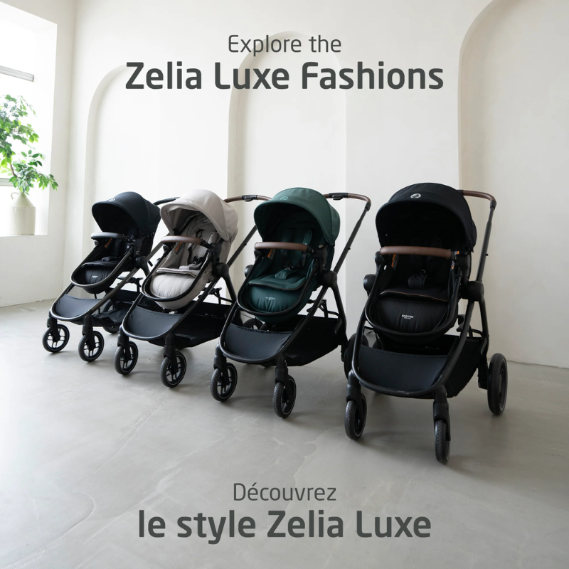 Zelia Luxe 5-in-1 Modular Travel System