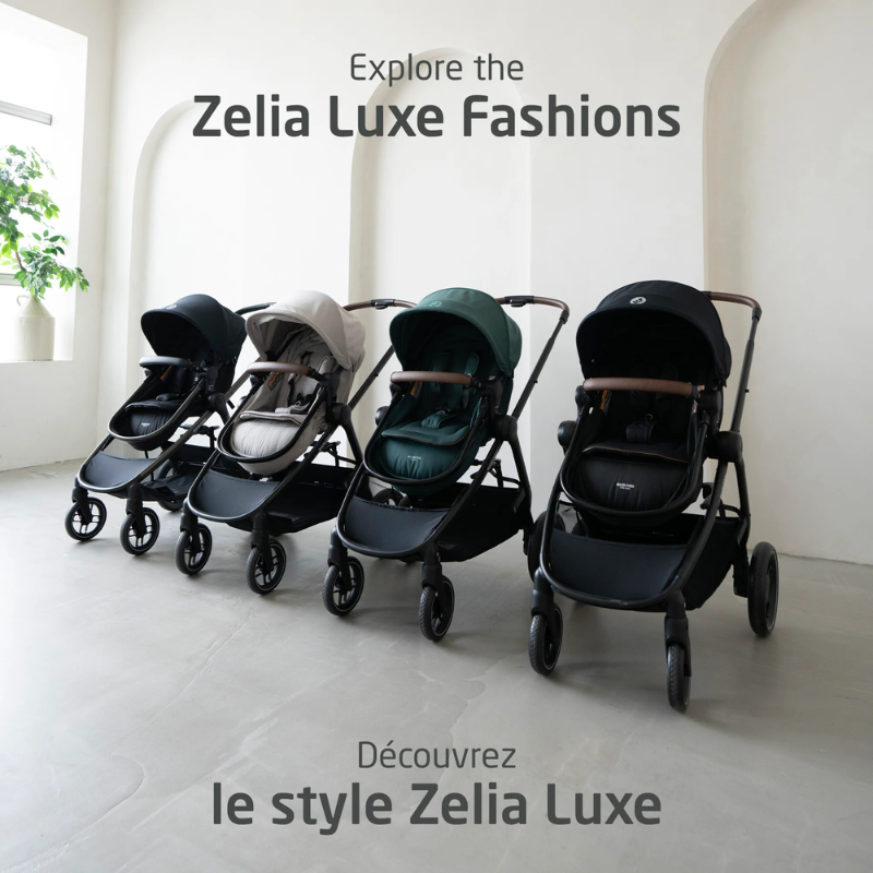 maxi cosi zelia black Zelia Luxe 5-in-1 Modular Travel System | Snuggle Bugz