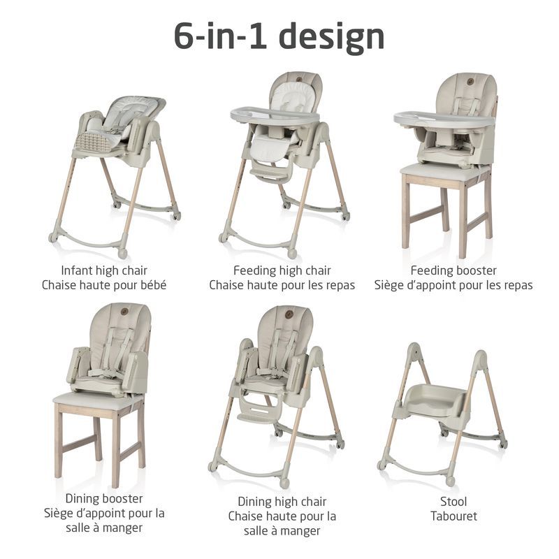 Minla 6-in-1 High Chair