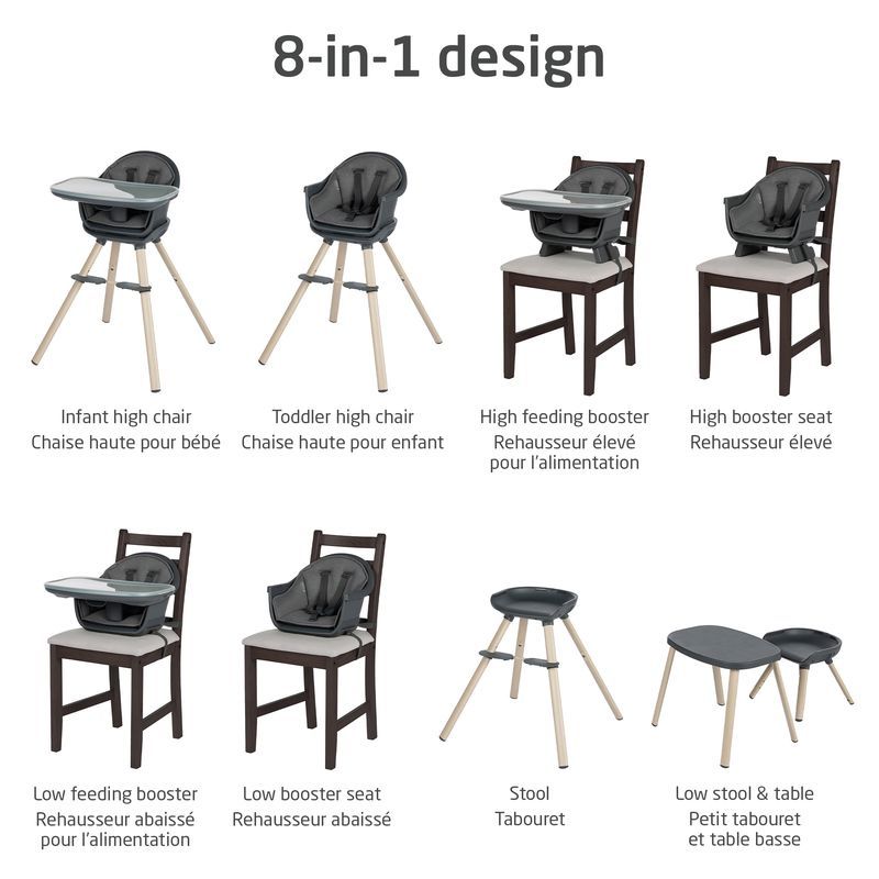 Moa 8-in-1 High Chair