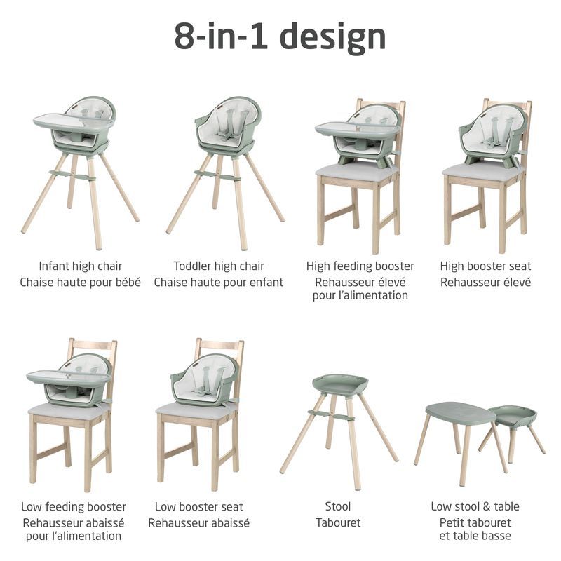 Moa 8-in-1 High Chair