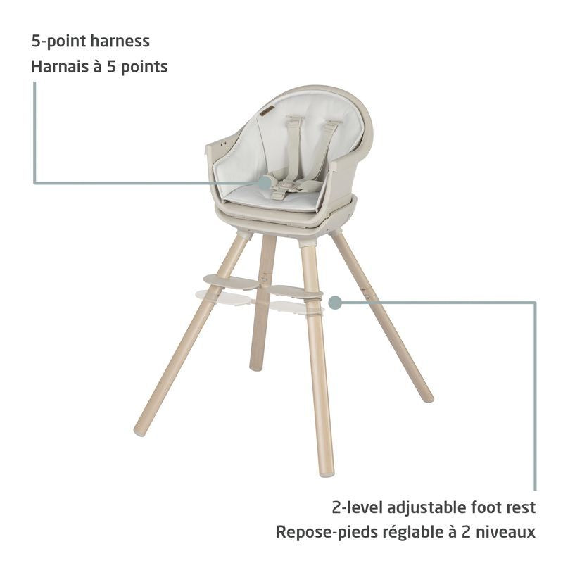 mamoco！BEAQUE MEDI CHOUPRO Moa 8-in-1 High Chair | Snuggle Bugz | Canada's Baby Store