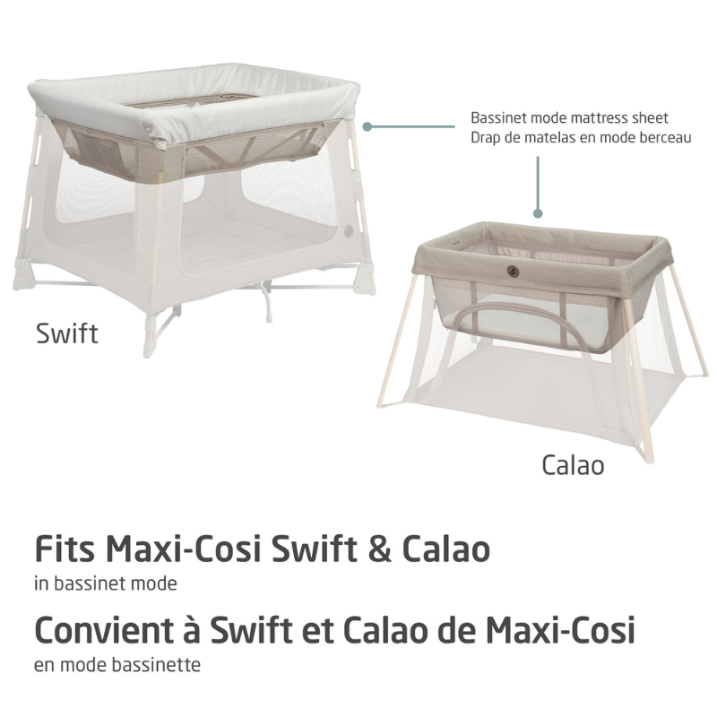 Calao/Swift Bassinet Mode Sheets - 2 Pack