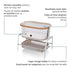 Iora Bedside Bassinet