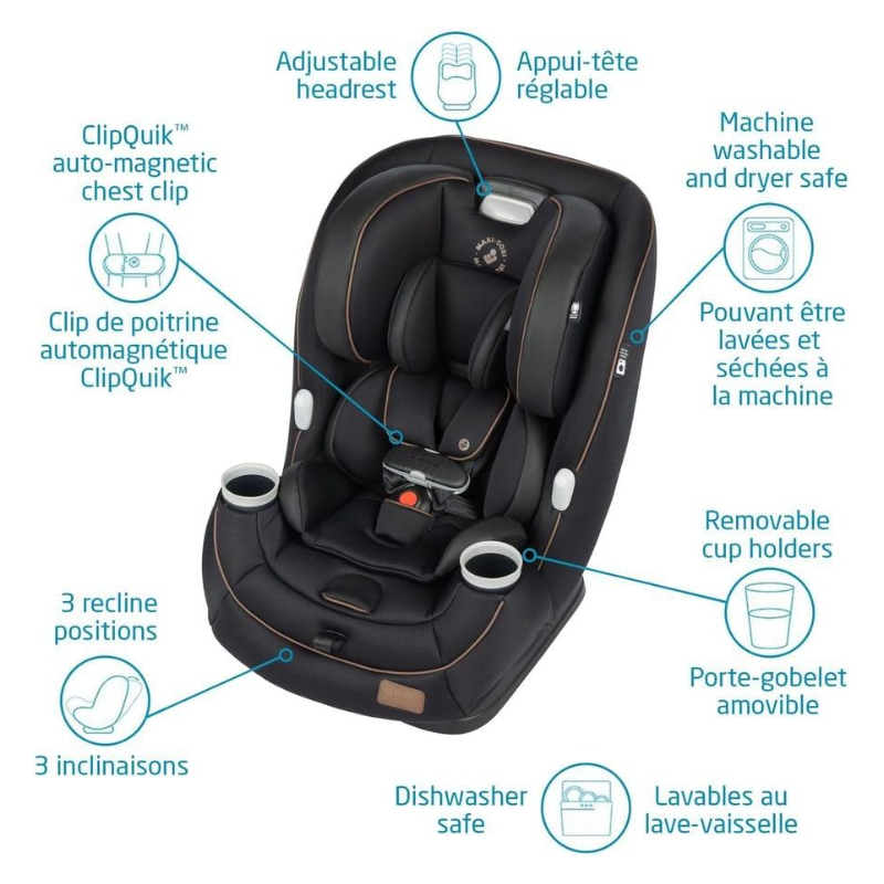Pria All-in-One Convertible Car Seat