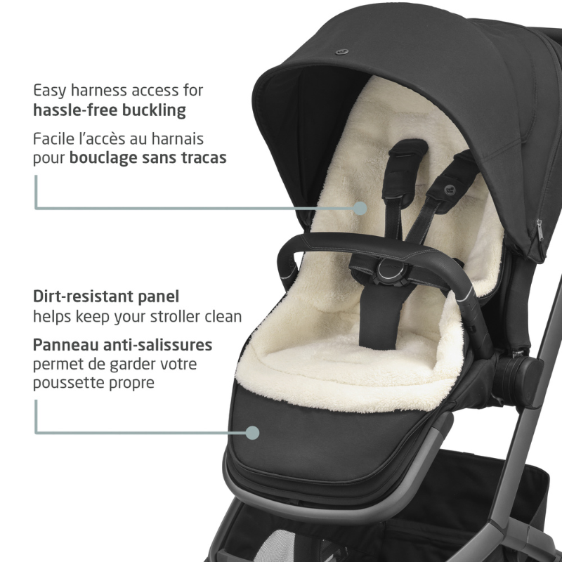 2-in-1 Stroller Footmuff