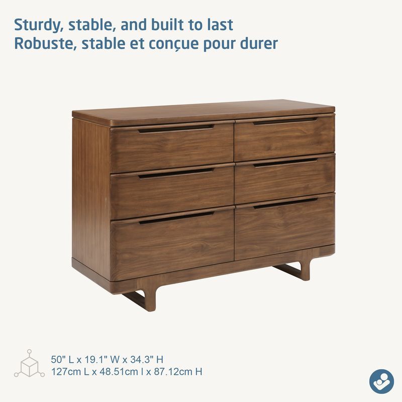 Embraced Forms 6-Drawer Double Dresser