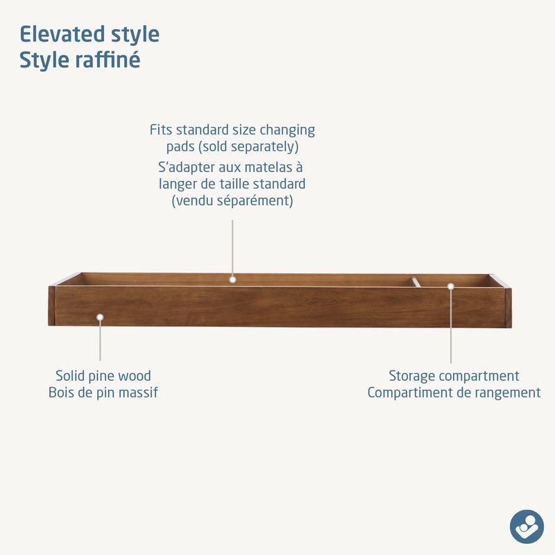 Embraced Forms Dresser Changing Tray Topper