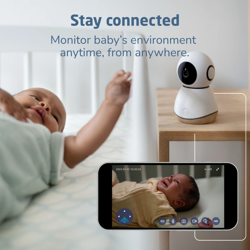 See Pro 360 Baby Monitor with Cry Assist