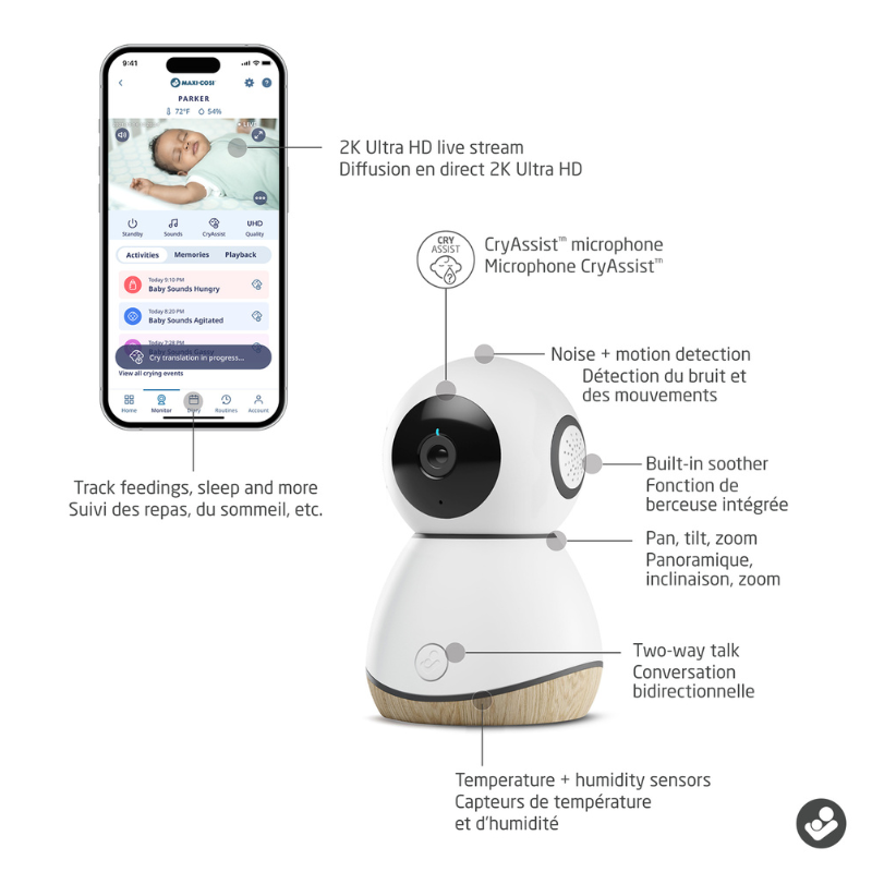 See Pro 360° Baby Monitor Add-On Camera