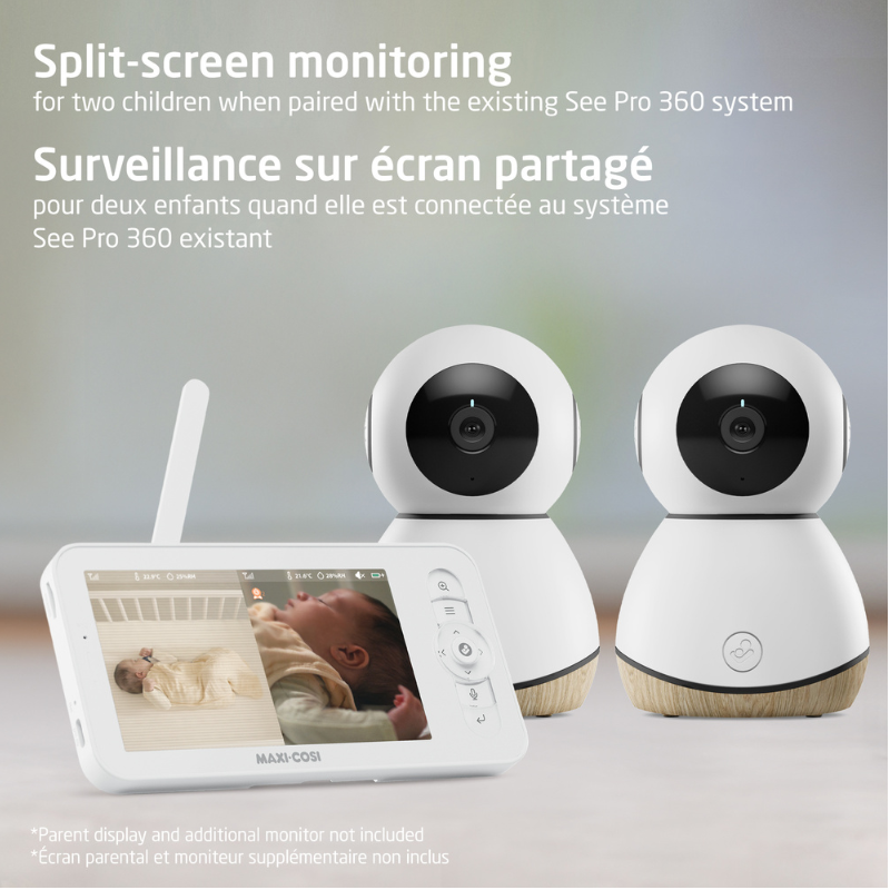 camera maxi cosi See Pro 360° Baby Monitor Add-On Camera – Snuggle Bugz
