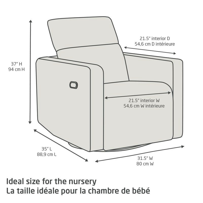 Isla Swivel Glider and Power Recliner