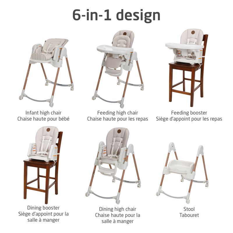 Minla 6-in-1 High Chair