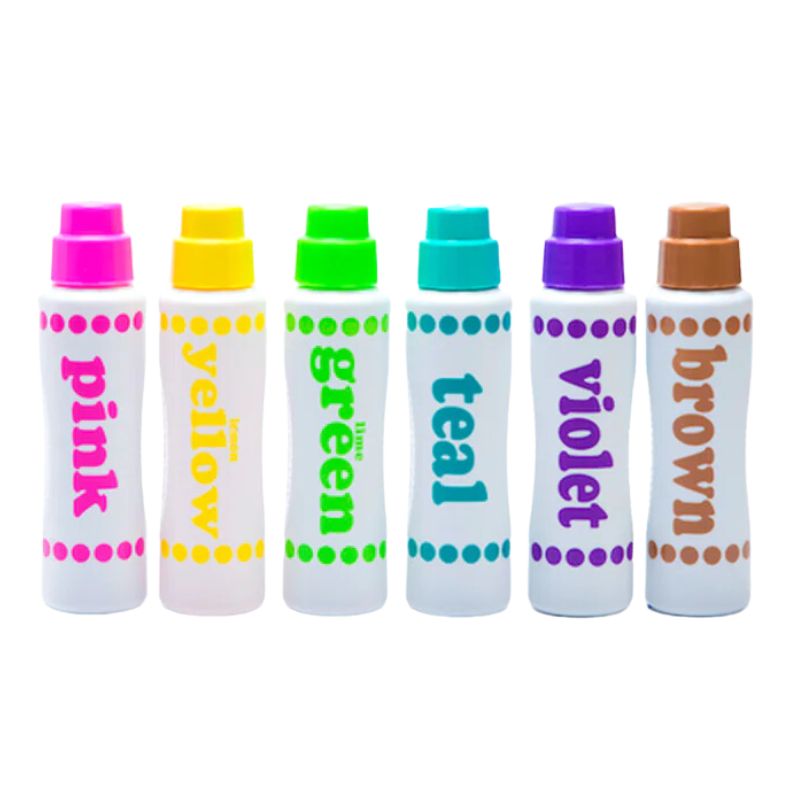 Dot Paint Markers Brilliant 6 Pack