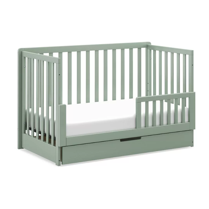 Colby 4-in-1 Convertible Crib w/ Trundle Drawer by Carter's at $449! Shop now at Nestled by Snuggle Bugz for Cribs.