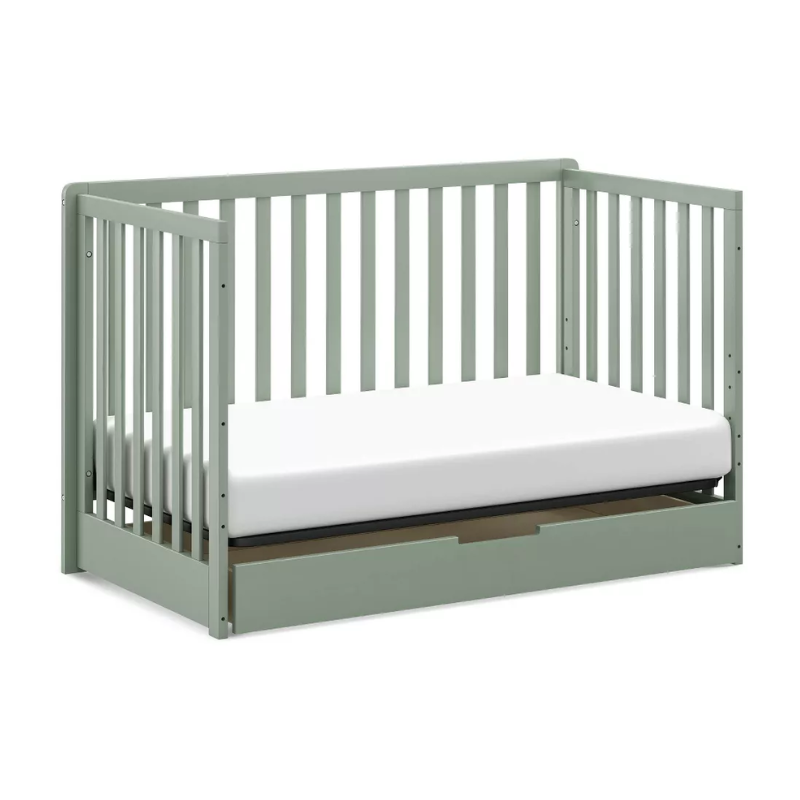 Colby 4-in-1 Convertible Crib w/ Trundle Drawer by Carter's at $449! Shop now at Nestled by Snuggle Bugz for Cribs.