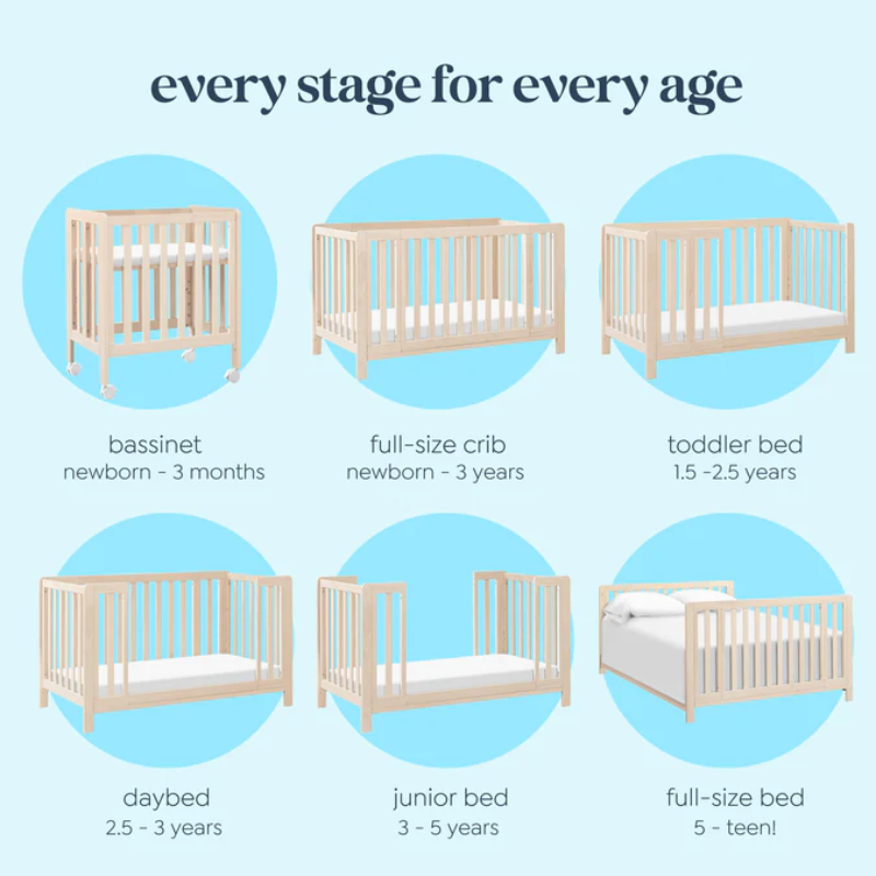 Bassinet to crib on sale