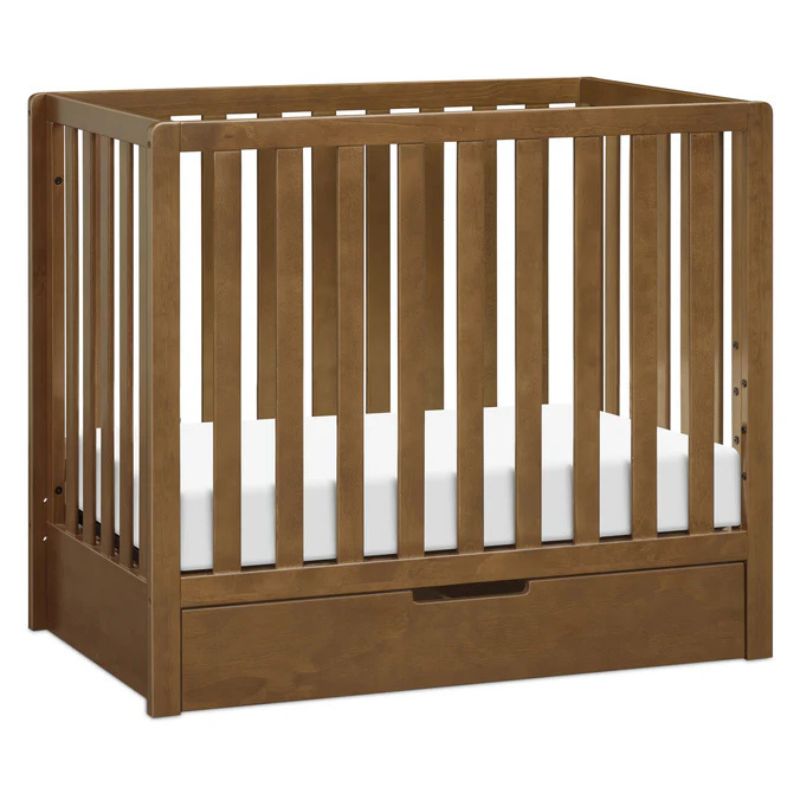 Colby 4-in-1 Convertible Mini Crib with Trundle