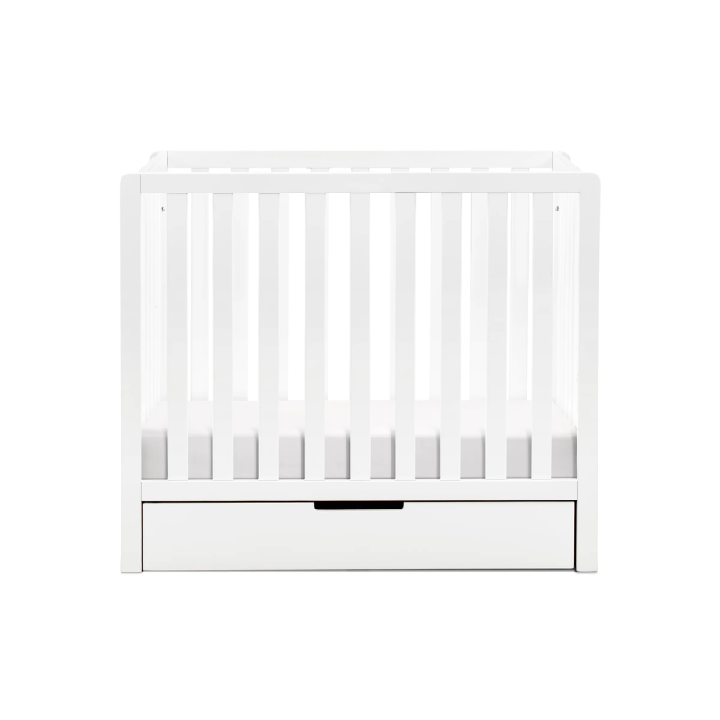 Colby 4-in-1 Convertible Mini Crib with Trundle by Carter's at $389! Shop now at Nestled by Snuggle Bugz for Cribs.