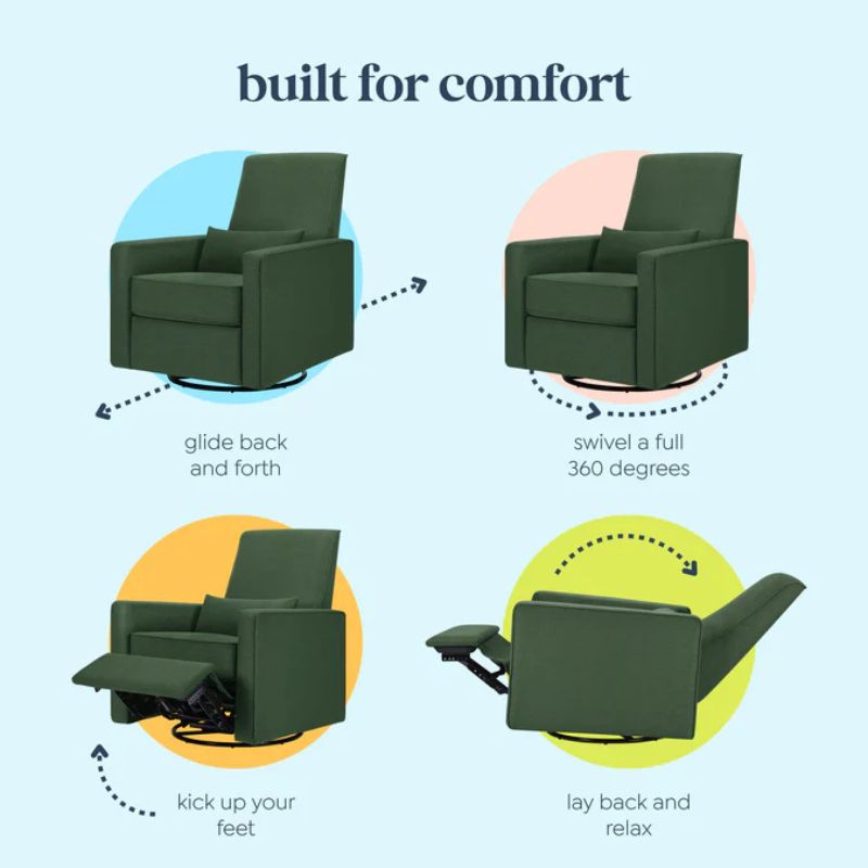 Piper Recliner and Swivel Glider