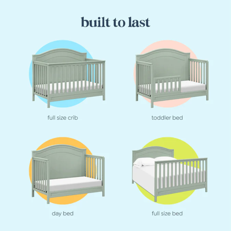 Charlie 4-in-1 Convertible Crib