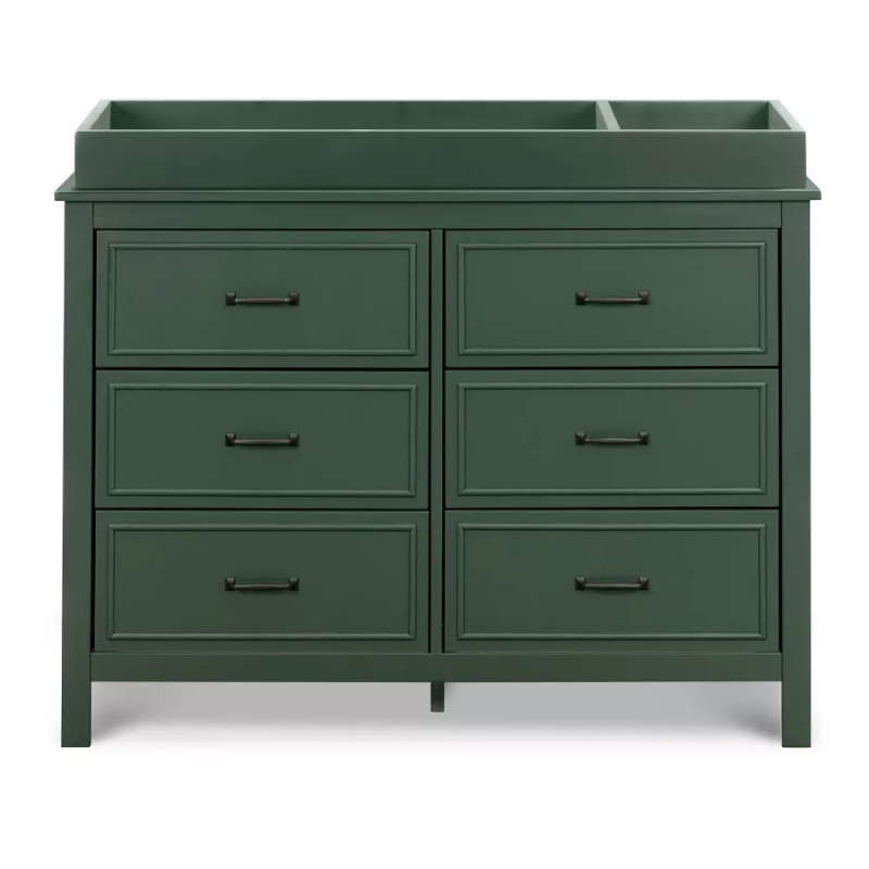 Charlie 6-Drawer Double Dresser by DaVinci at $499! Shop now at Nestled by Snuggle Bugz for Dressers.