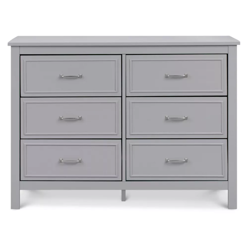 Charlie 6-Drawer Double Dresser by DaVinci at $499! Shop now at Nestled by Snuggle Bugz for Dressers.