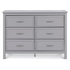 Charlie 6-Drawer Double Dresser by DaVinci at $499! Shop now at Nestled by Snuggle Bugz for Dressers.